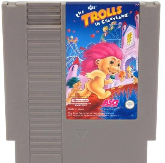 NES - The Trolls In Crazyland - Nur Modul (Gebraucht)
