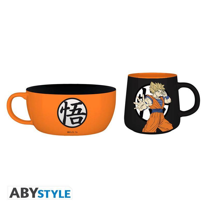 Dragon Ball - Geschenk Set Frühstück Tasse & Schüssel