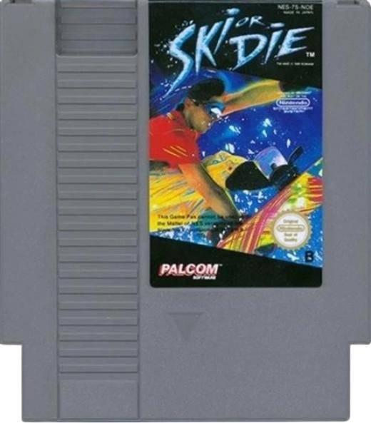 NES - Ski Or Die - Nur Modul (Gebraucht)