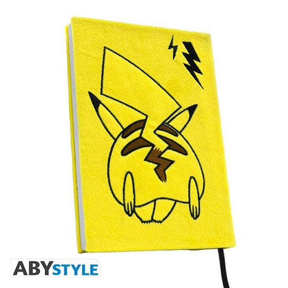 Pokemon - Notizbuch Plüsch Pikachu