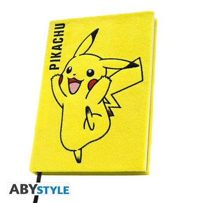 Pokemon - Notizbuch Plüsch Pikachu