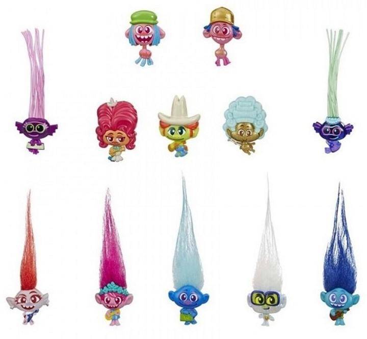 Trolls World Tour - Mystery Bag Tiny Dancers plus Brille