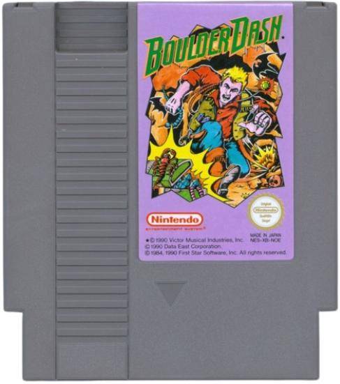 NES - Boulder Dash - Nur Modul (Gebraucht)