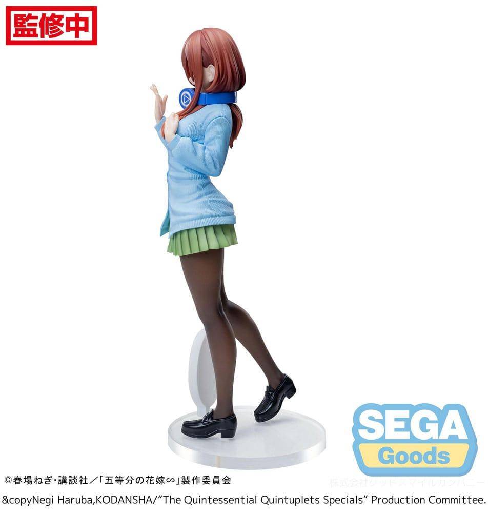 The Quintessential Quintuplets - Statue Nakano Miku Headphones - 20 cm