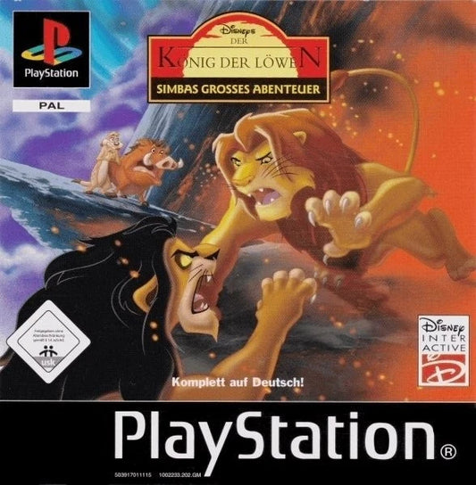 PS1 - Der König Der Löwen Simbas Grosses Abenteuer (Gebraucht)