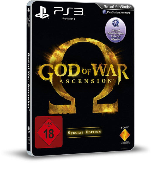 PS3 - God Of War Ascension - Steelbook Version (Gebraucht)