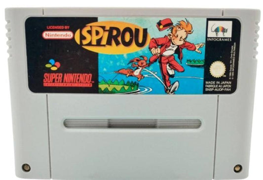 SNES - Spirou - Nur Modul (Gebraucht)
