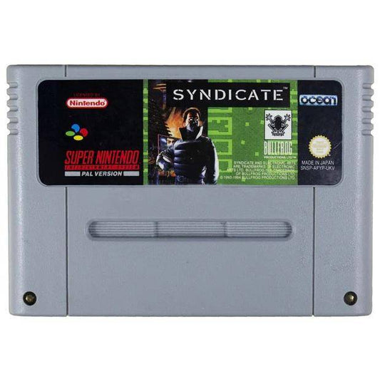SNES - Syndicate - Nur Modul (Gebraucht)
