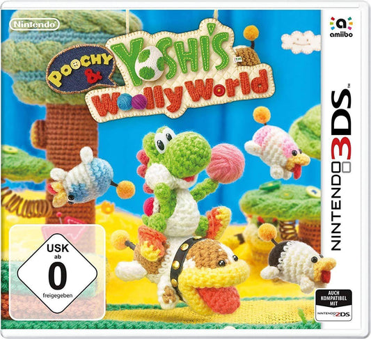 3DS - Poochy & Yoshis Woolly World - Nur Modul (Gebraucht)