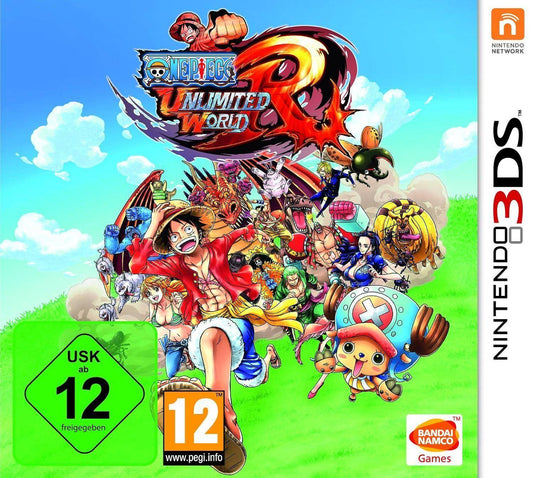 3DS - One Piece Unlimited World Red - Nur Modul (Gebraucht)
