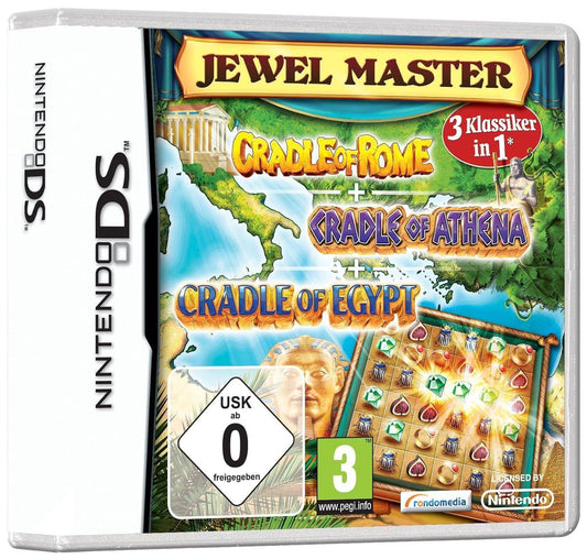 DS - Jewel Master Cradle Of Rome + Cradle Of Athena + Cradle Of Egypt - Nur Modul (Gebraucht)