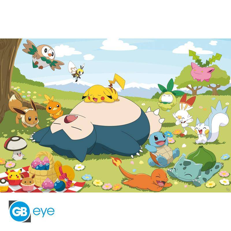 Pokémon - Poster Picknick - 91,5 x 61 cm