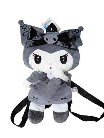 Sanrio - Rucksack Kuromi Plüsch - 36 cm - JPN