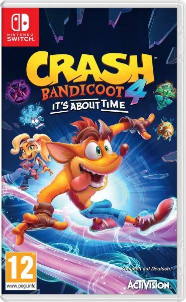 Switch - Crash Bandicoot 4 Its About Time - Nur Modul (Gebraucht)