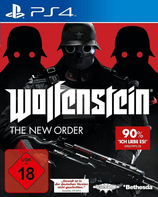 PS4 - Wolfenstein The New Order - Nur Disc (Gebraucht)