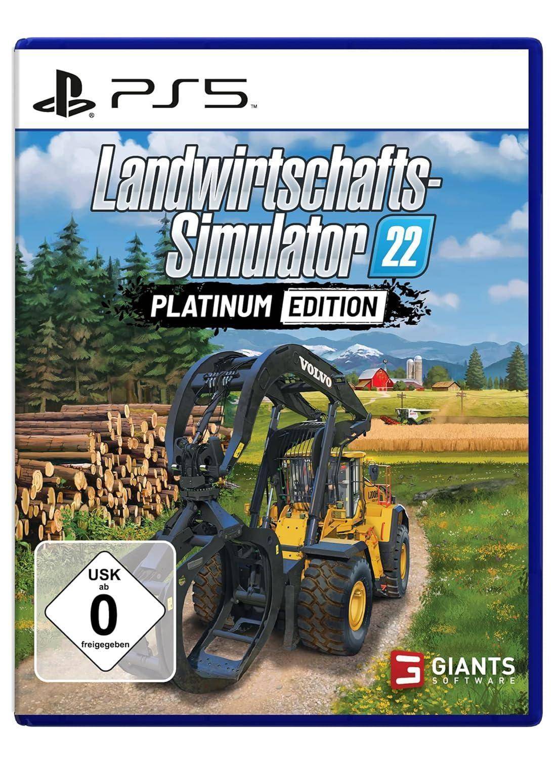 PS5 - Landwirtschaftssimulator 22 Platinum Edition - Nur Disc (Gebraucht)