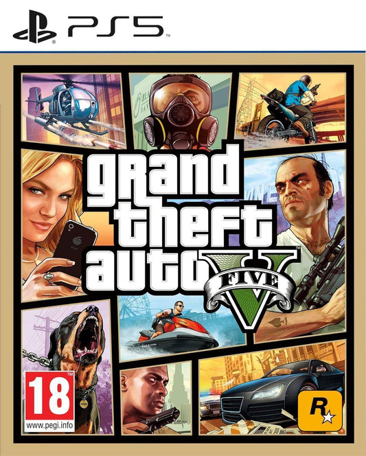 PS5 - Grand Theft Auto 5 - Nur Disc (Gebraucht)
