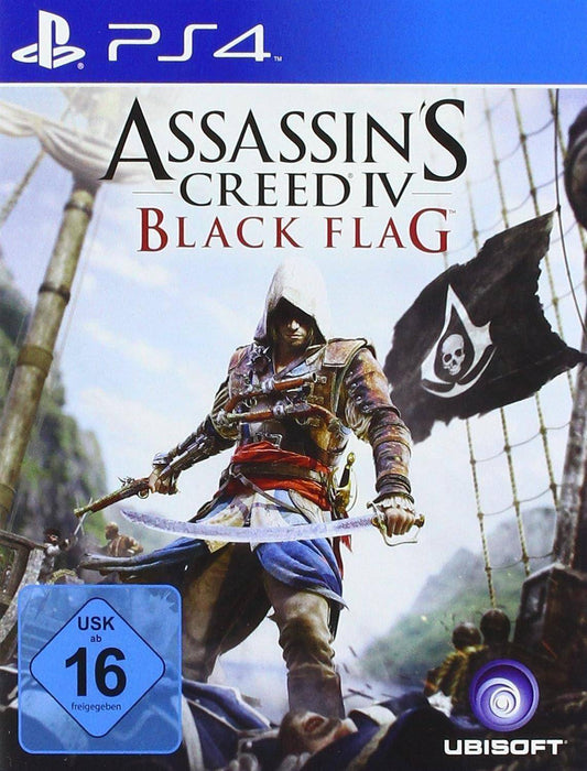 PS4 - Assassins Creed 4 Black Flag - Nur Disc (Gebraucht)