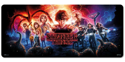Stranger Things - Mousepad Charaktere - 80 x 35 cm