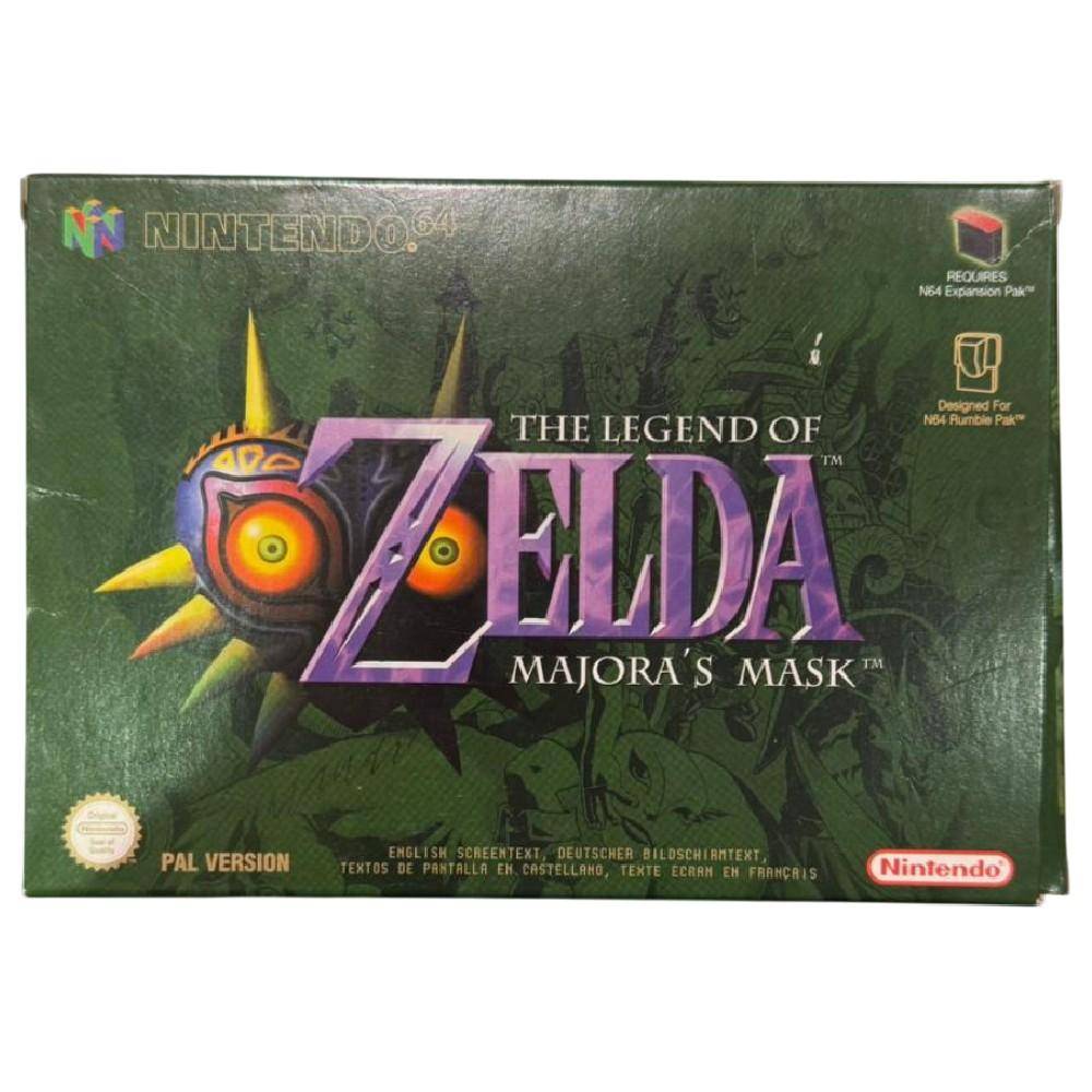 N64 - The Legend Of Zelda Mayoras Mask - Mit OVP (Gebraucht)