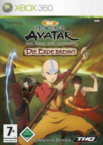 XBOX 360 - Avatar Der Herr Der Elemente Die Erde Brennt (Gebraucht)
