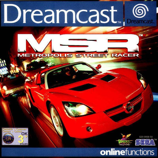 SEGA Dreamcast - Metropolis Street Racer - Nur Disc (Gebraucht)