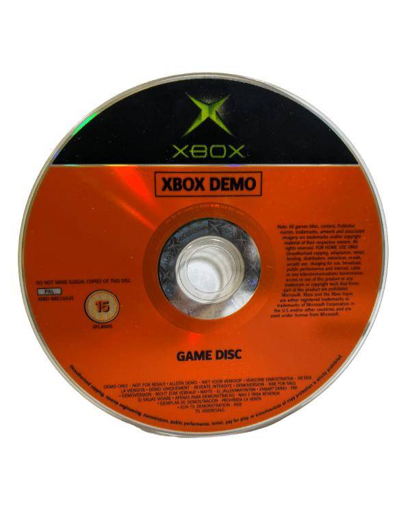 XBOX - XBOX Demo Game Disc Orange - Nur Disc (Gebraucht)