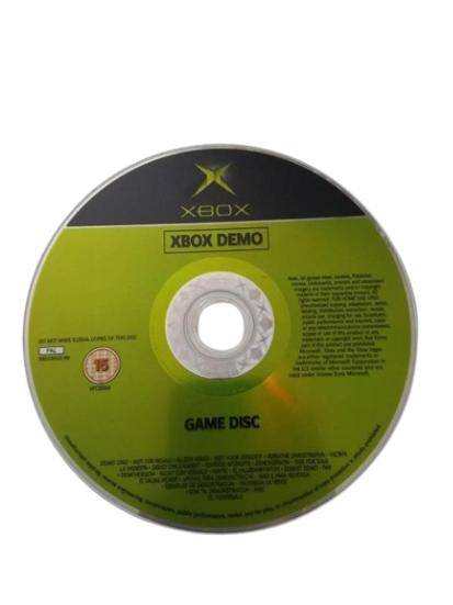 XBOX - XBOX Demo Game Disc Grün - Nur Disc (Gebraucht)