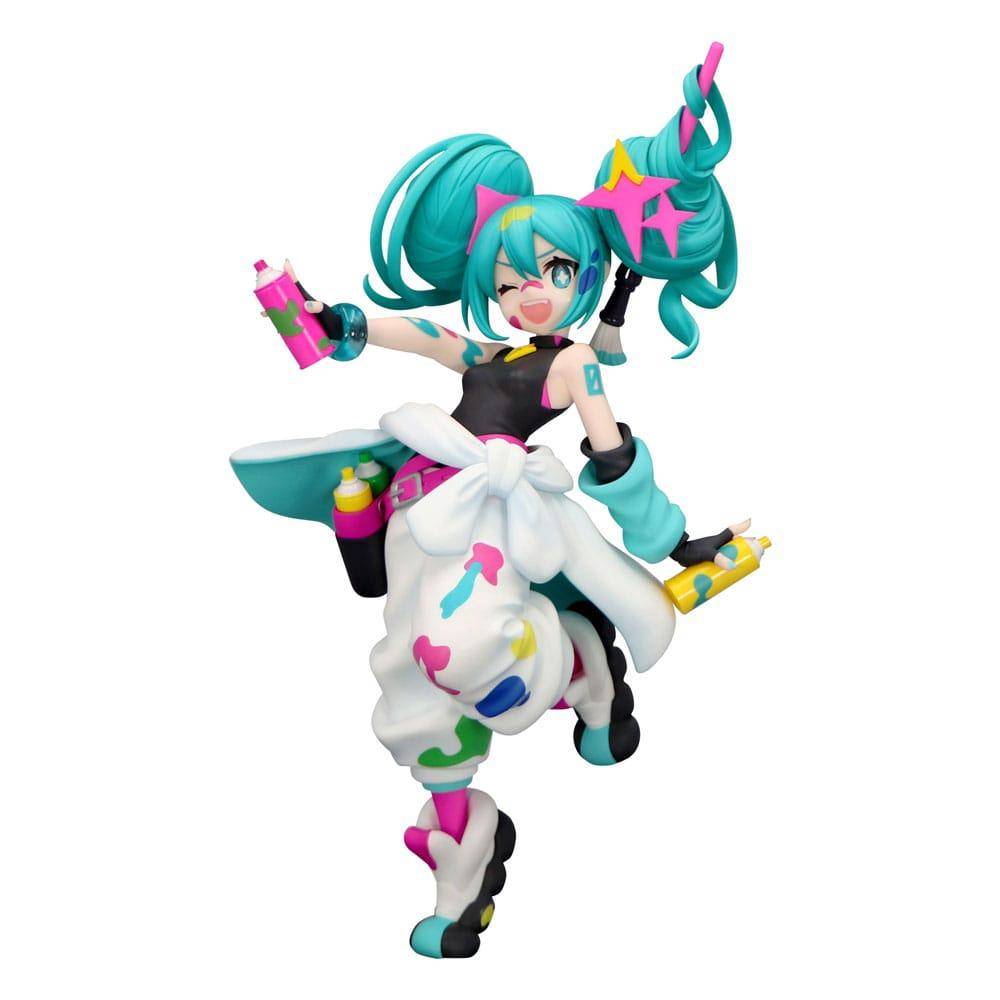 Hatsune Miku - Statue Hatsune Miku Paint Girl - 19 cm