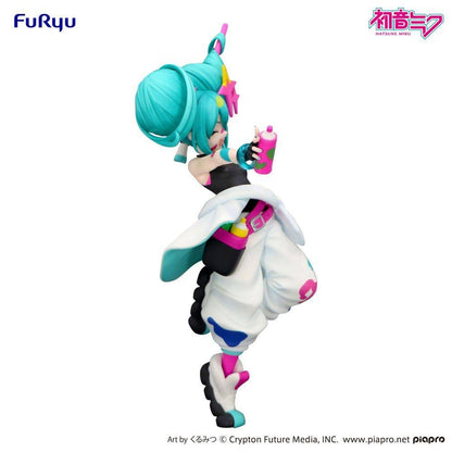 Hatsune Miku - Statue Hatsune Miku Paint Girl - 19 cm
