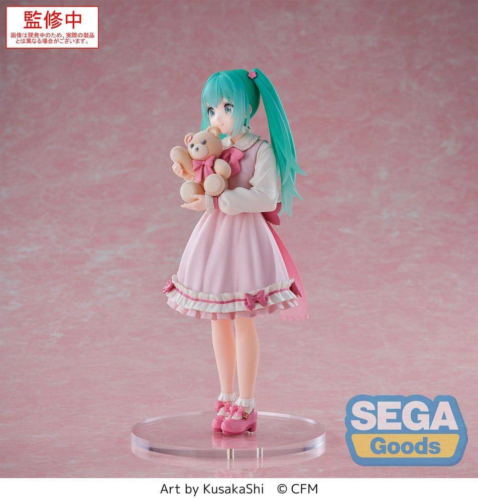 Hatsune Miku - Statue Hatsune Miku Teddy - 18 cm
