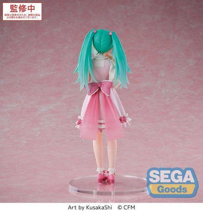 Hatsune Miku - Statue Hatsune Miku Teddy - 18 cm