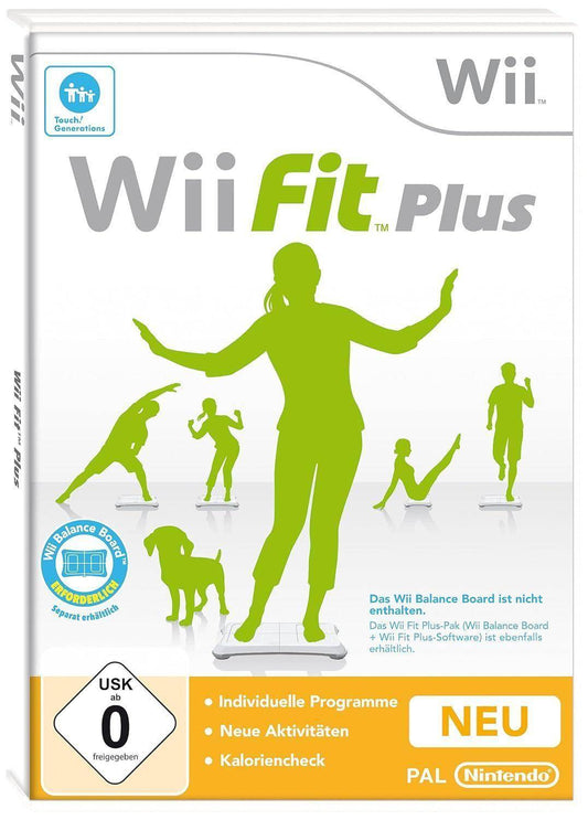 Wii - Wii Fit Plus - Nur Disc (Gebraucht)