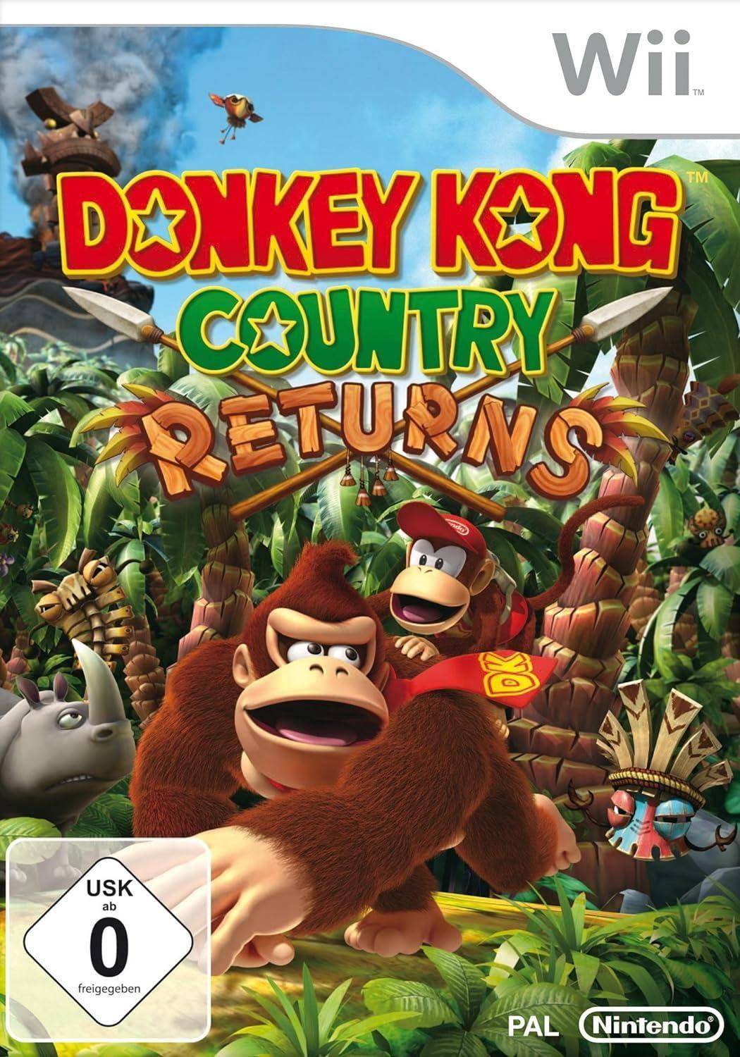 Wii - Donkey Kong Country Returns - Nur Disc (Gebraucht)