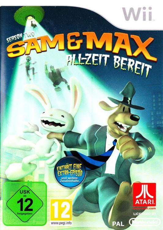 Wii - Sam & Max All Zeit Bereit - Nur Disc (Gebraucht)