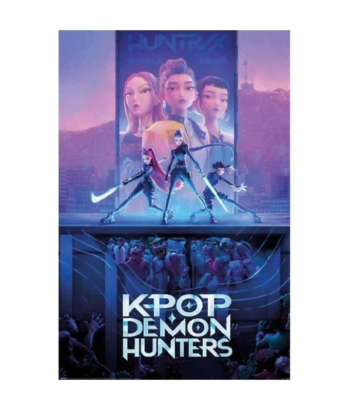 KPop Demon Hunters - Poster Film Poster - 91,5 x 61 cm
