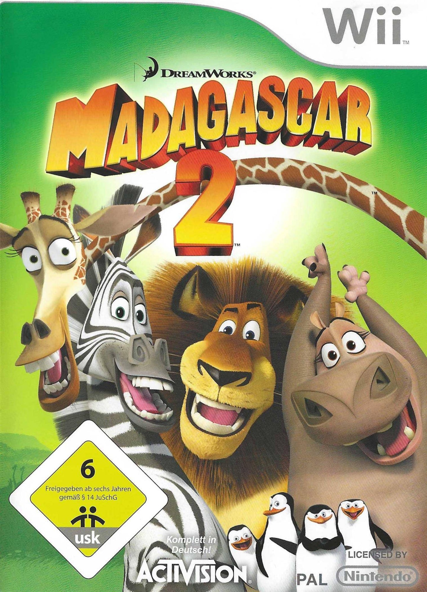 Wii - Madagascar 2 (Gebraucht)