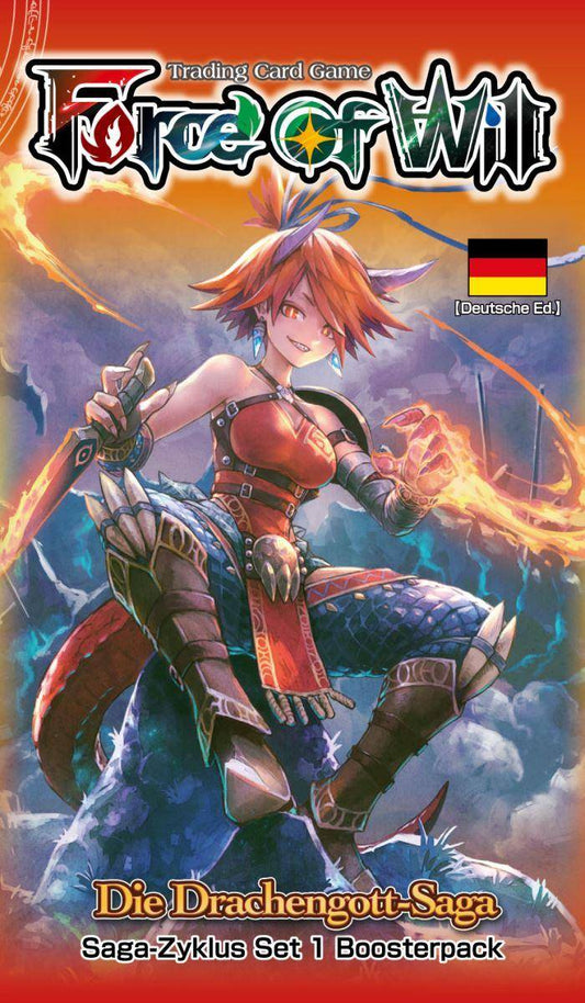 Force of Will - Booster Die Drachengott Saga - DE