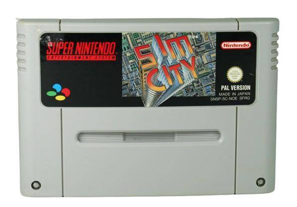 SNES - Sim City - Nur Modul (Gebraucht)