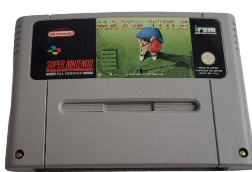 SNES - Major Title - Nur Modul (Gebraucht)