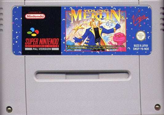 SNES - Young Merlin - Nur Modul (Gebraucht)