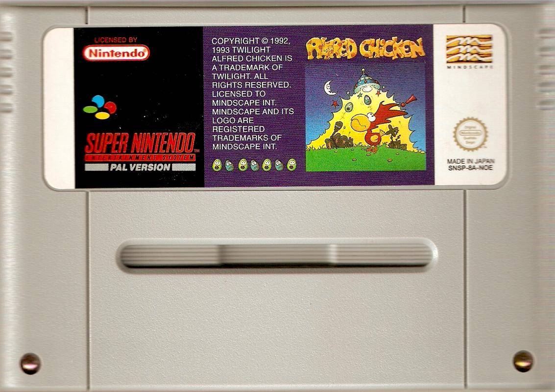 SNES - Alfred Chicken - Nur Modul (Gebraucht)