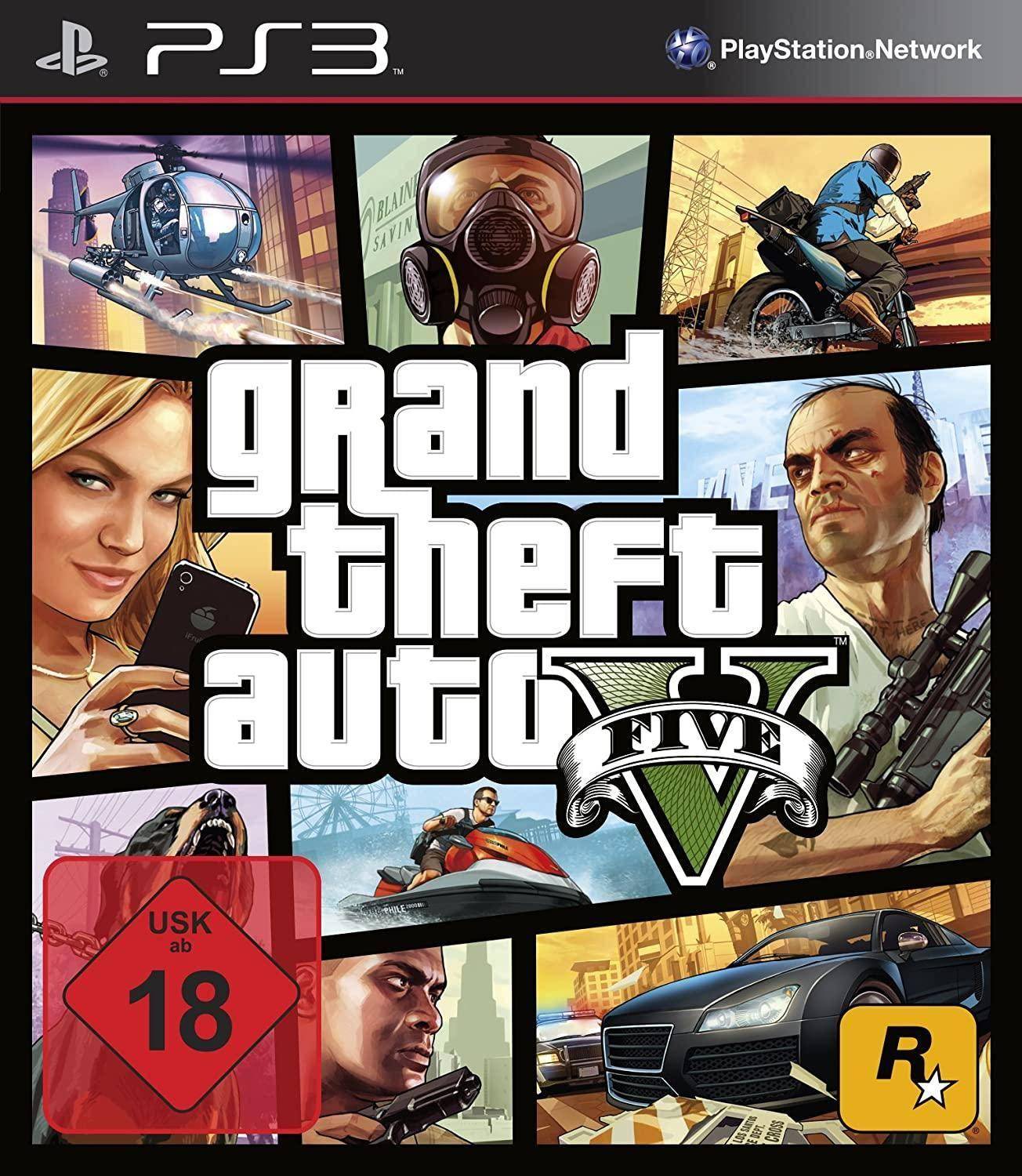 PS3 - Grand Theft Auto 5 - Nur Disc (Gebraucht)