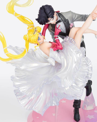 Sailor Moon - Statue Sailor Moon & Tuxedo Mask - 24 cm