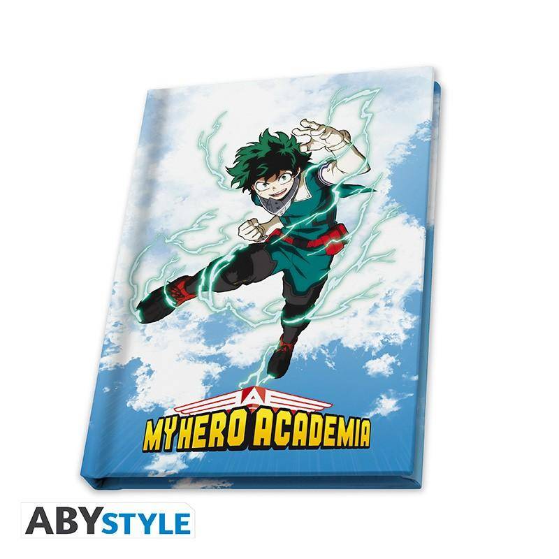 My Hero Academia - Geschenkset - Glas, Notizbuch & Anstecker