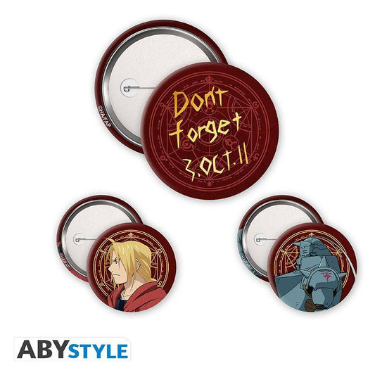 Fullmetal Alchemist - Button Set Brüder
