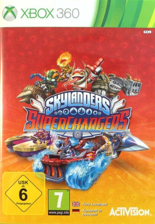 XBOX 360 - Skylanders SuperChargers - Ohne Zubehör (Gebraucht)
