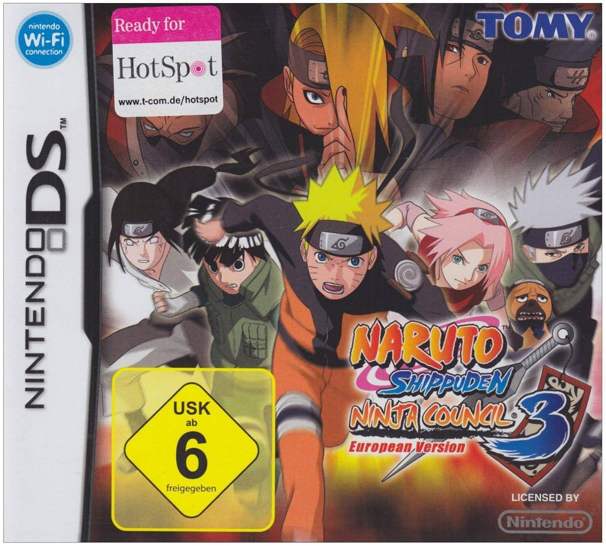 DS - Naruto Shippuden Ninja Council 3 European Version (Gebraucht)