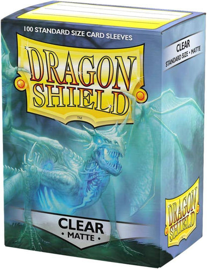 Dragon Shield - Kartenhüllen Standard Größe - Transparent Matt - 100 Stk