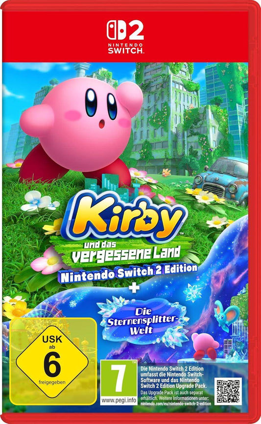 Switch 2 - Kirby Und Das Vergessene Land + Die Sternensplitter Welt (Gebraucht)